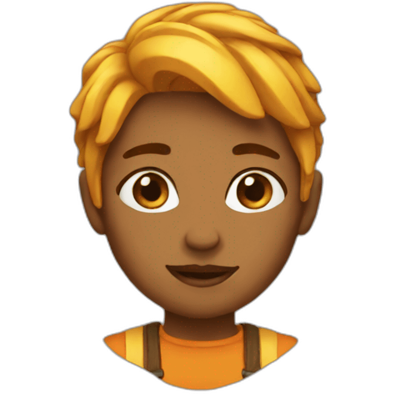 amber emoji