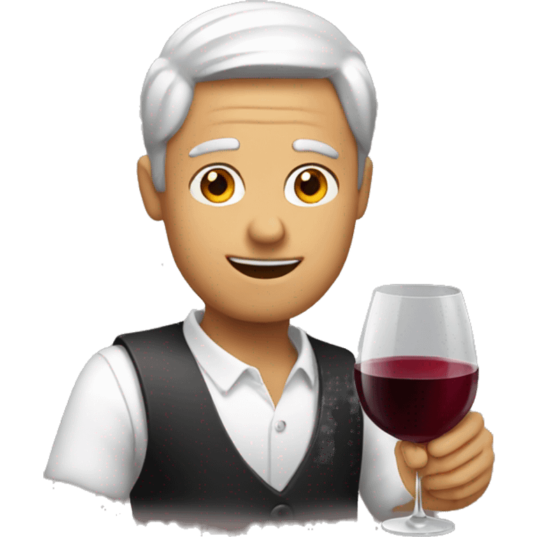 Red wine emoji