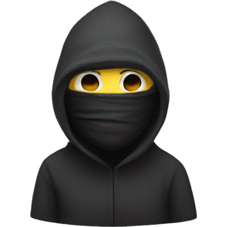 thief in a mask emoji