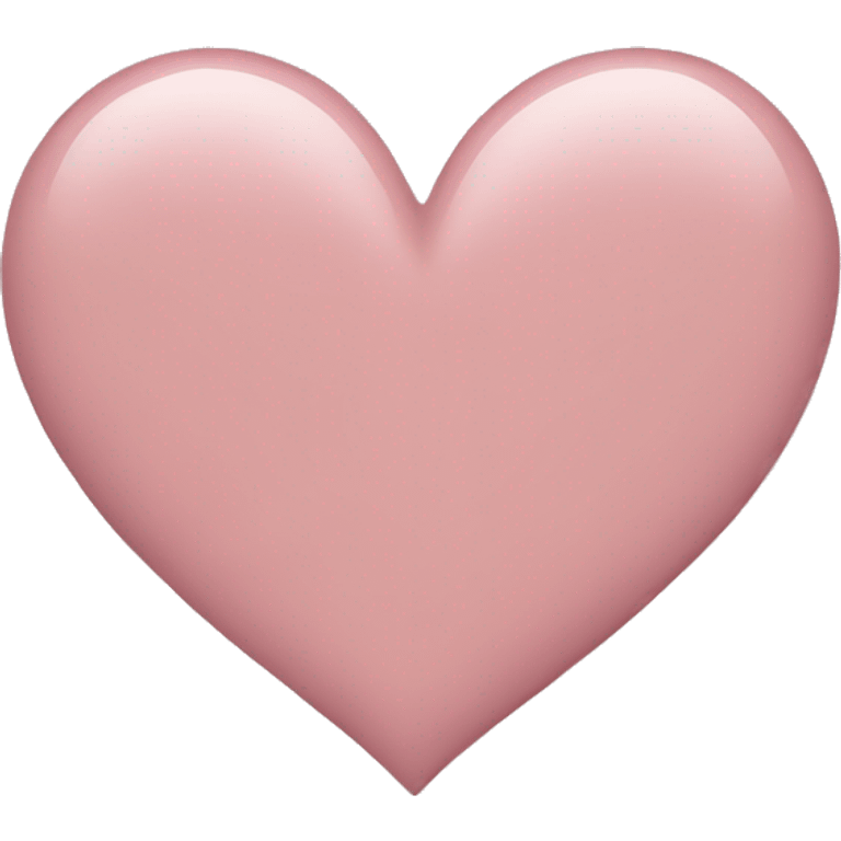 dusty pink heart emoji emoji