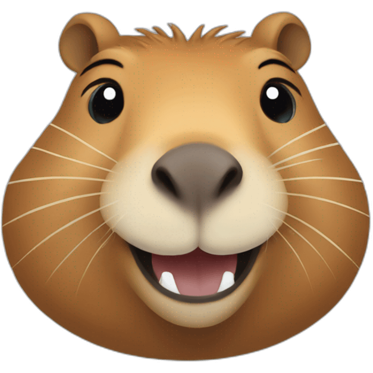 capybara smiling emoji