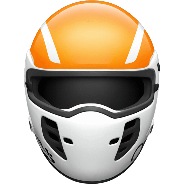 racing helmet Norris  emoji