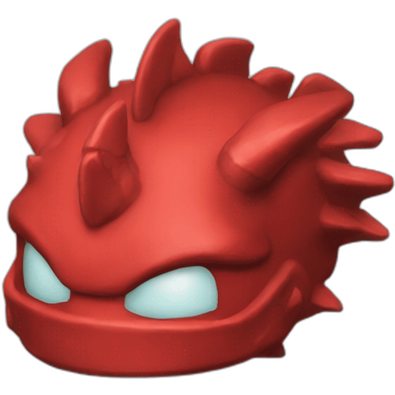 head hat Red dragon epic pixel emoji