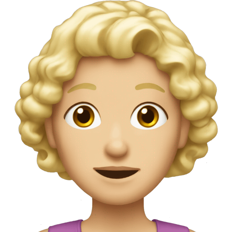 blond nana emoji