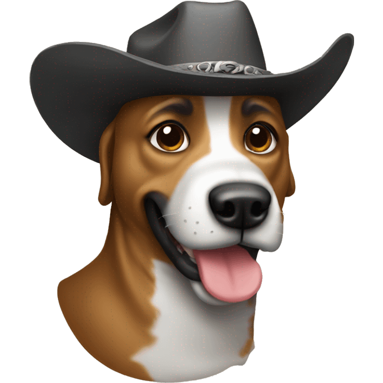 cowboy dog emoji