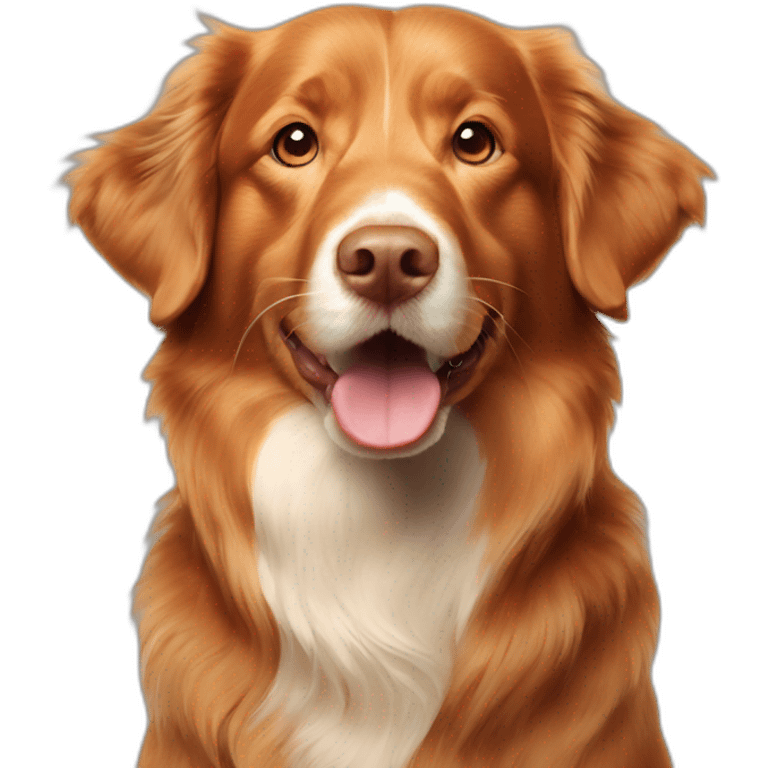 Nova Scotia duck tolling retriever emoji