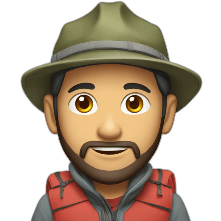 Nepal trekkeur emoji