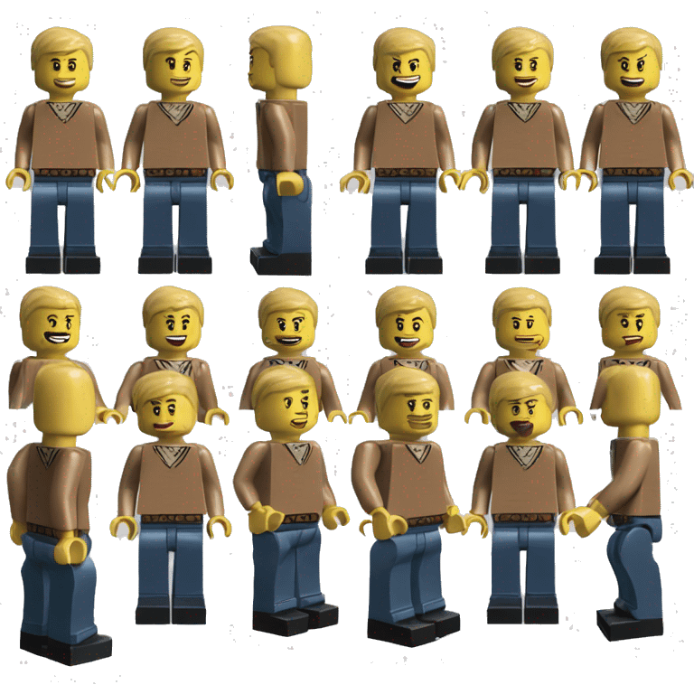 JEFF BEZOS lego full body emoji