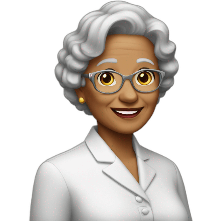 señora de 100 años emoji