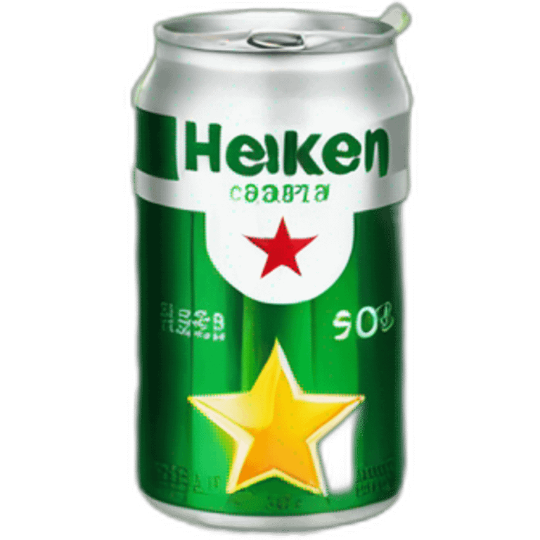 heineken beer can emoji