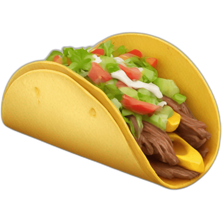 tacos de barbacoa con consome emoji