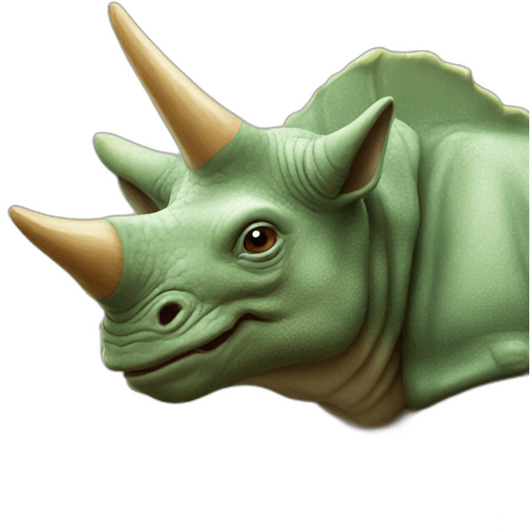 Tricératops emoji