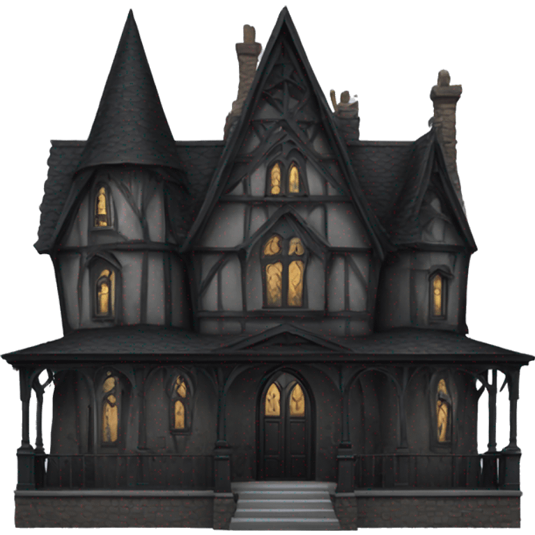 Gothic house  emoji