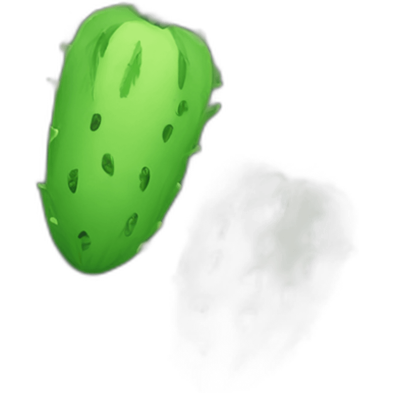 Nopal with grill marks emoji