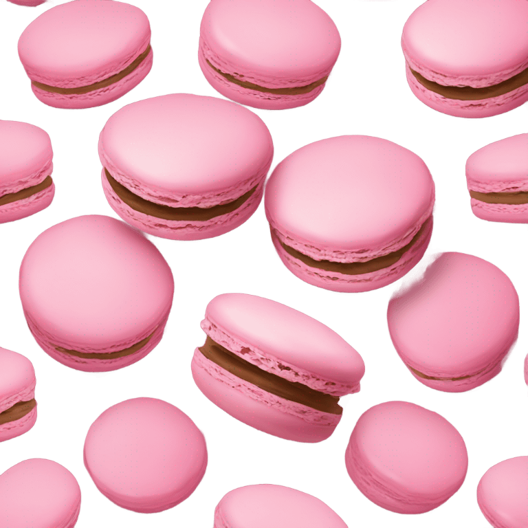 pink macaron emoji