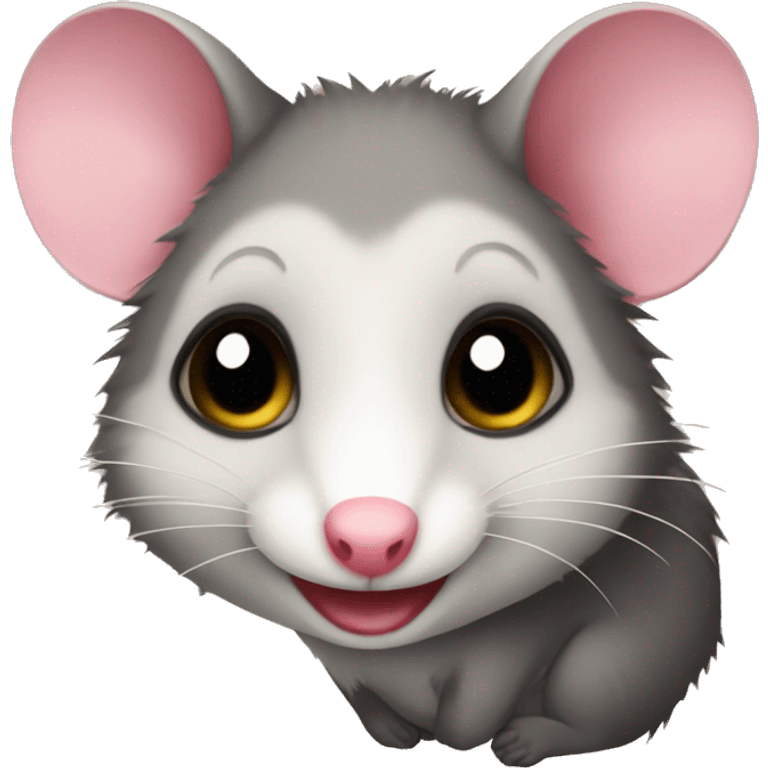 Cute possum emoji