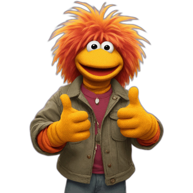 fraggle thumbs up emoji