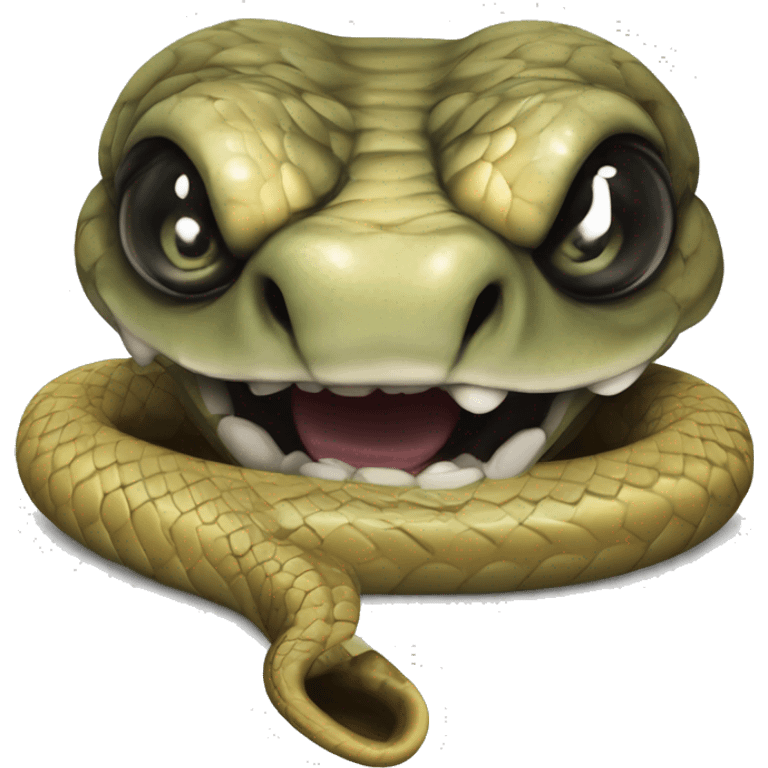 Serpiente con beso, canchero, moda emoji