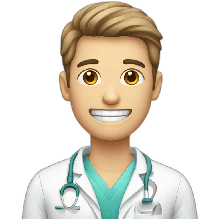 patient at the dentist clinic emoji