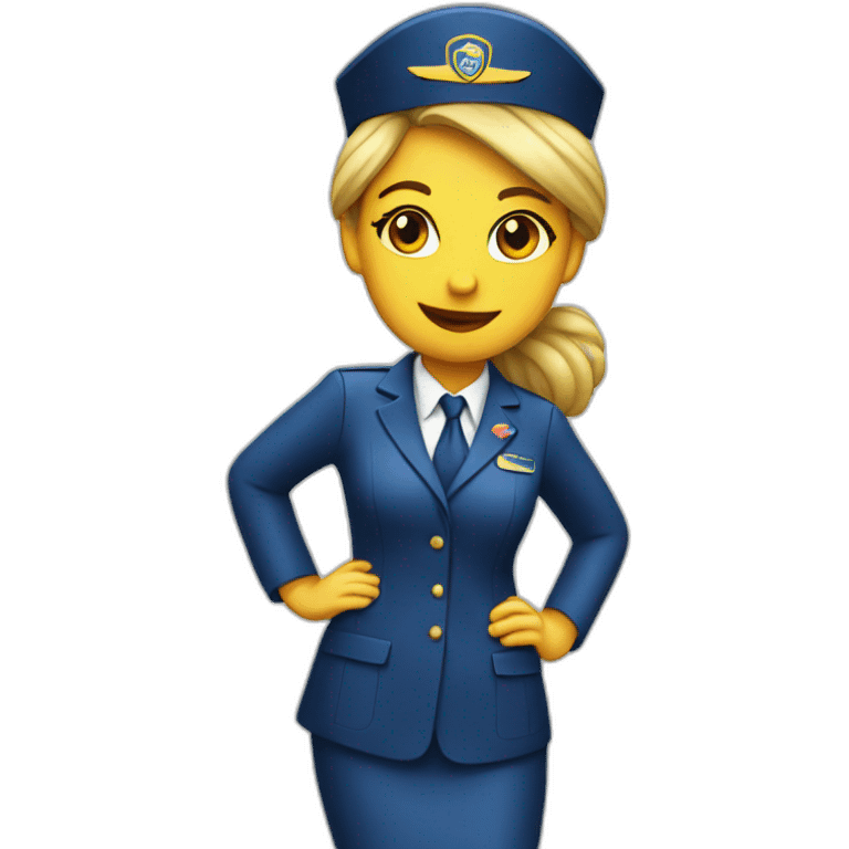 air hostess emoji