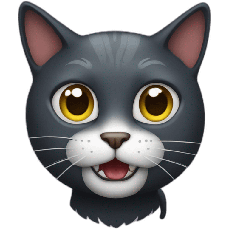 sinister cat emoji