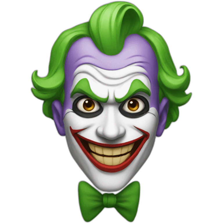 Joker crazy emoji