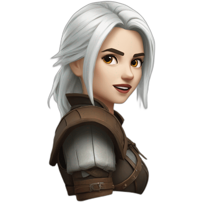 The witcher ciri emoji