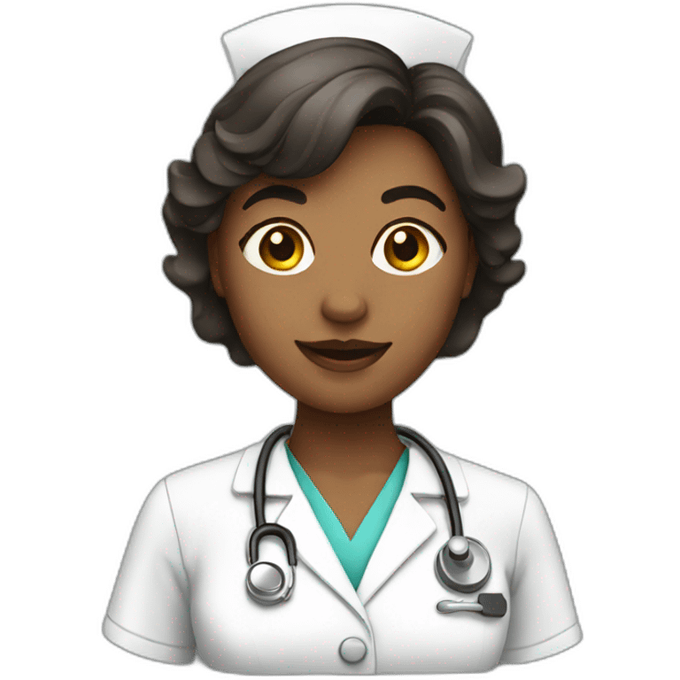 A nurse emoji