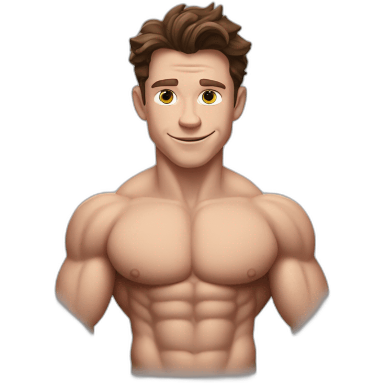 tom holland bodybuilder  emoji