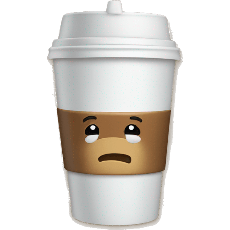 Disposable coffee cup emoji