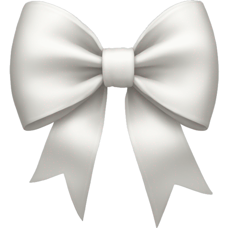 white bow emoji