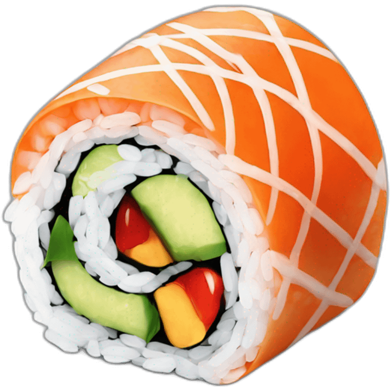 one sushi roll emoji