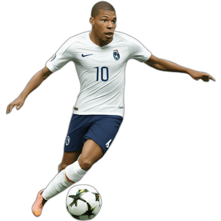 mbappé qui joue emoji