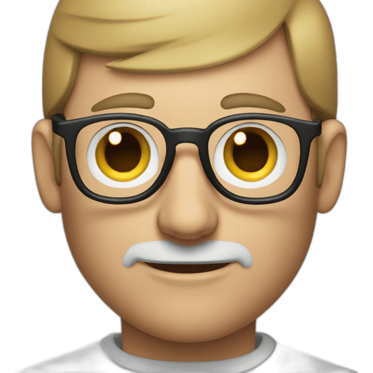 Steve Jobs with a Surface Laptop. emoji