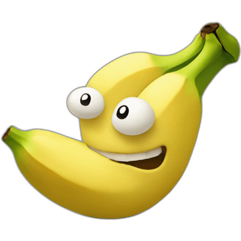 Banana won a tennis tournament emoji