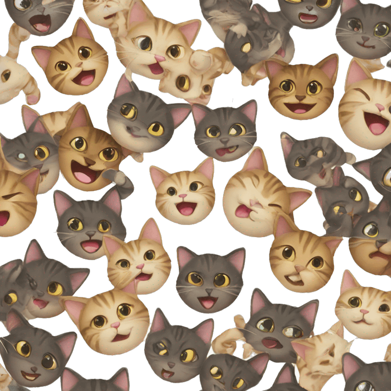 Cat crazy emoji