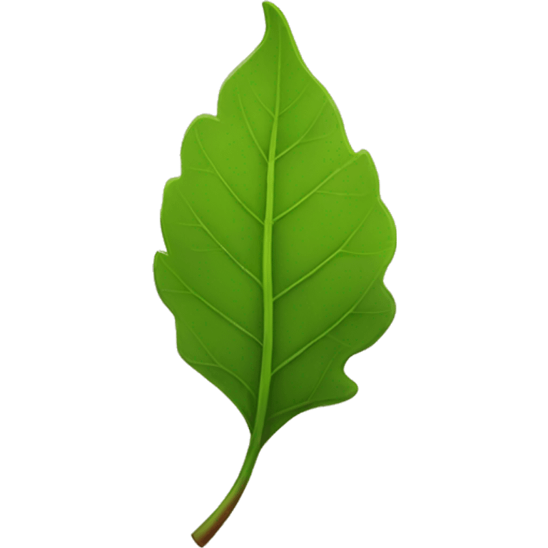 create a emoji pic of a leaf. emoji