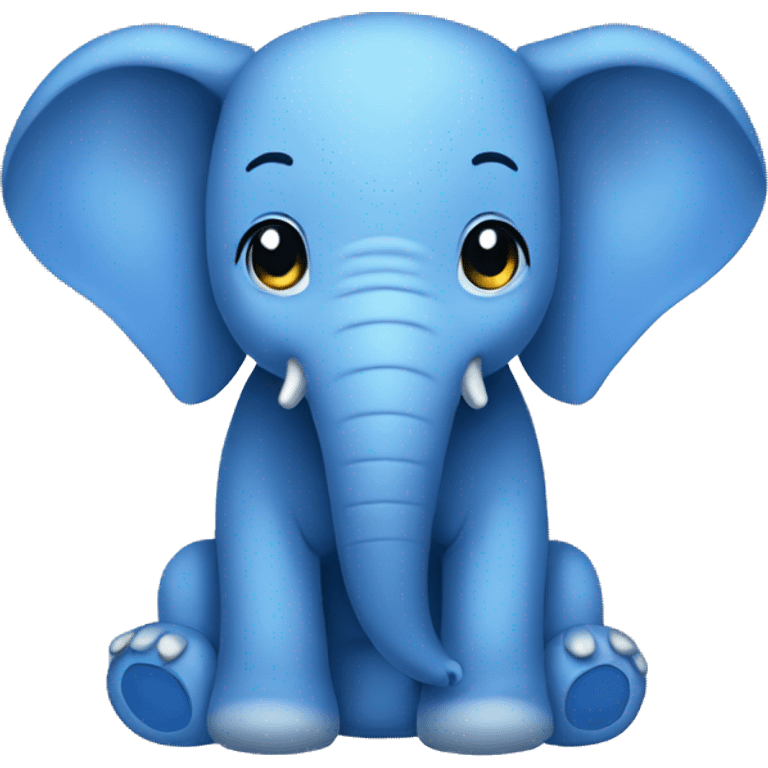 blue elephant emoji