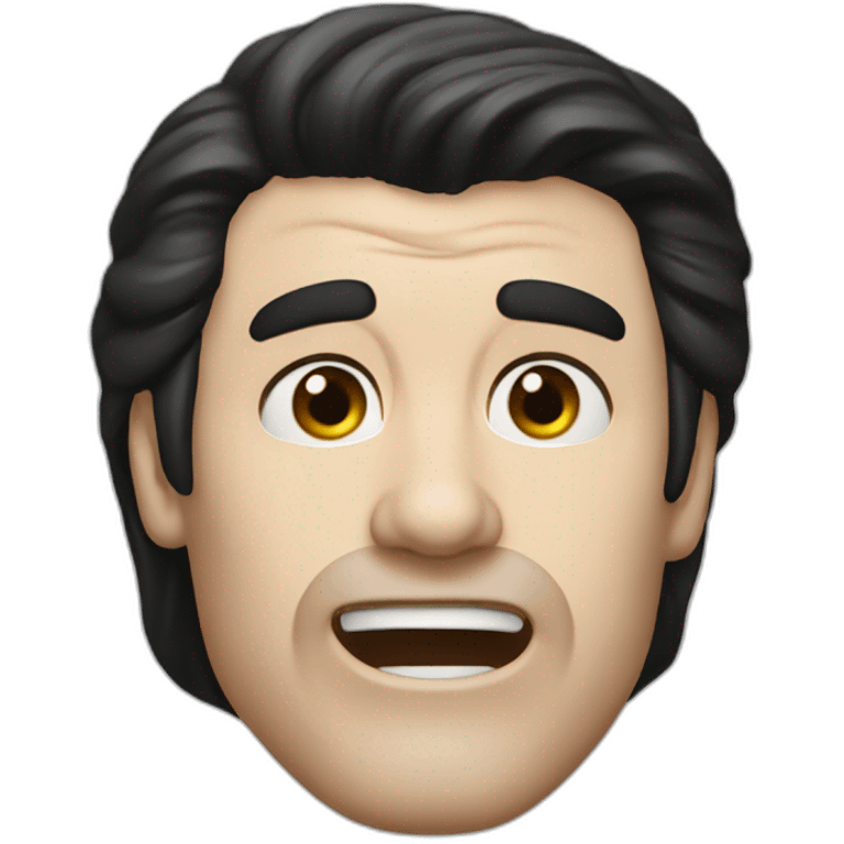 John Travolta confused emoji