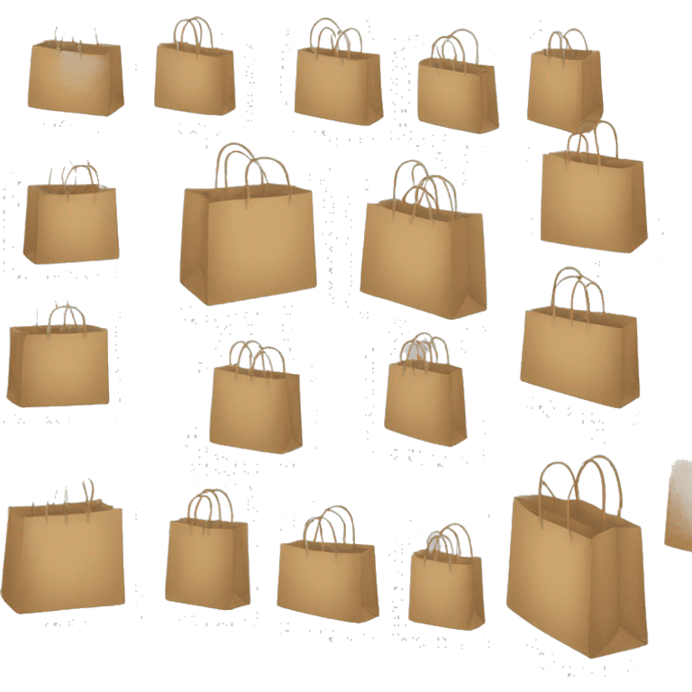 Shopping bags emoji