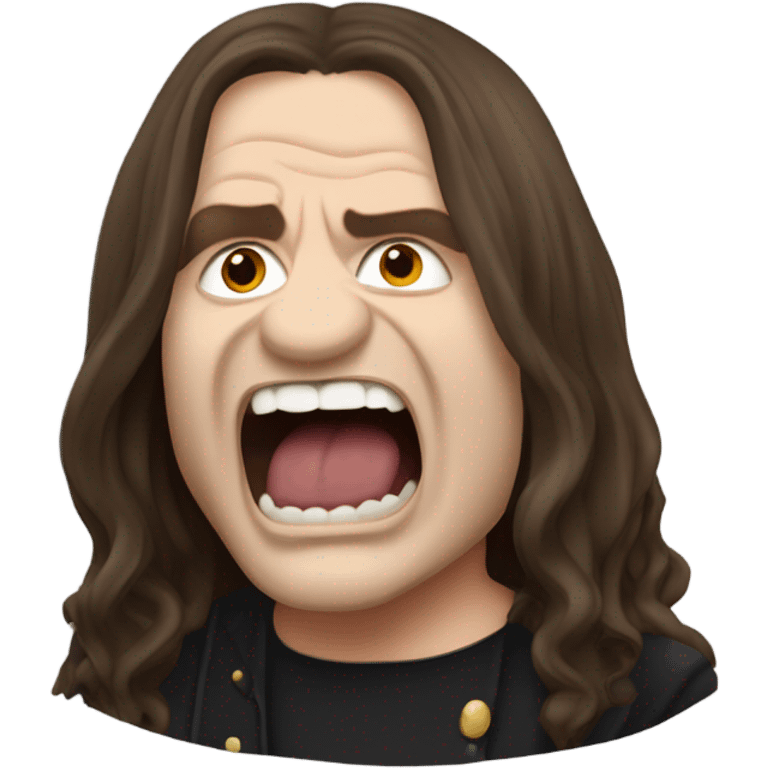 ozzy osbourne biting  emoji