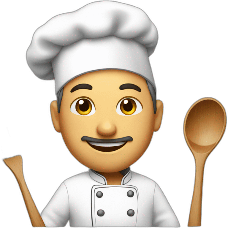 Chef cocinando emoji