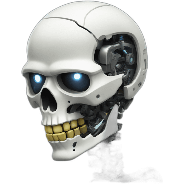 Robo Terminator Skeleton emoji