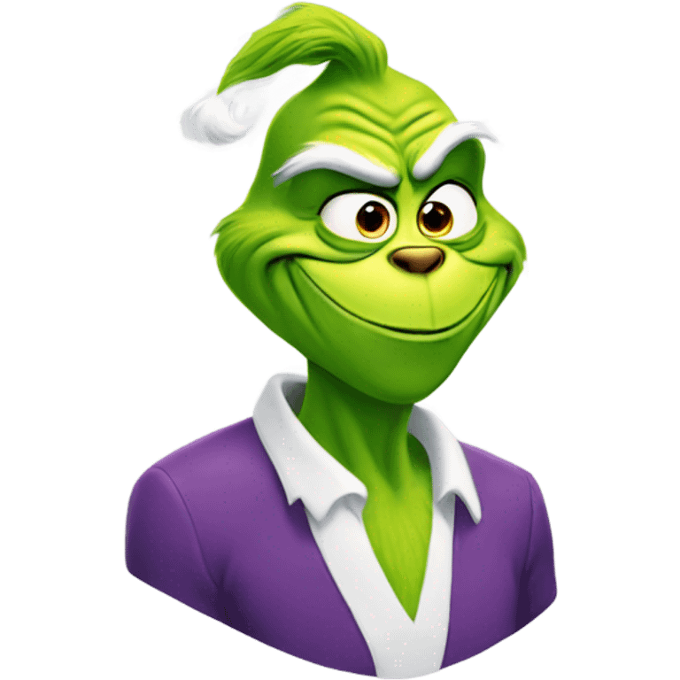 The grinch as a gay man emoji