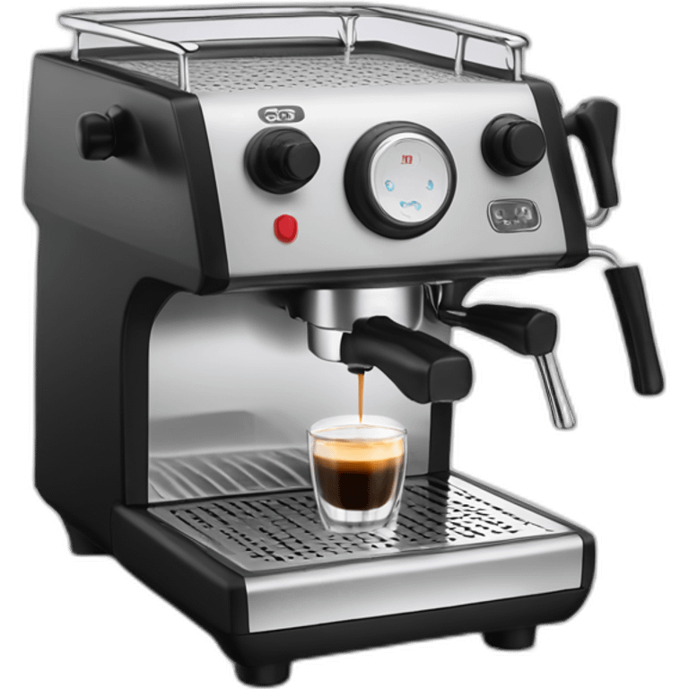 e61 espresso machine with lever emoji