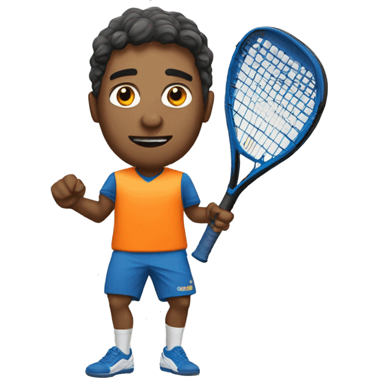 Padel player emoji