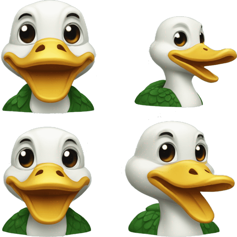 duck crocodile emoji