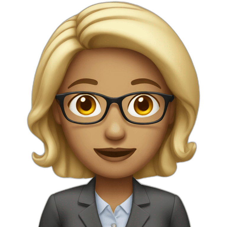 lady office worker emoji