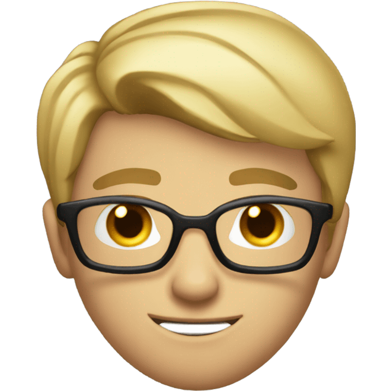 Egotistical young gamer British man  emoji