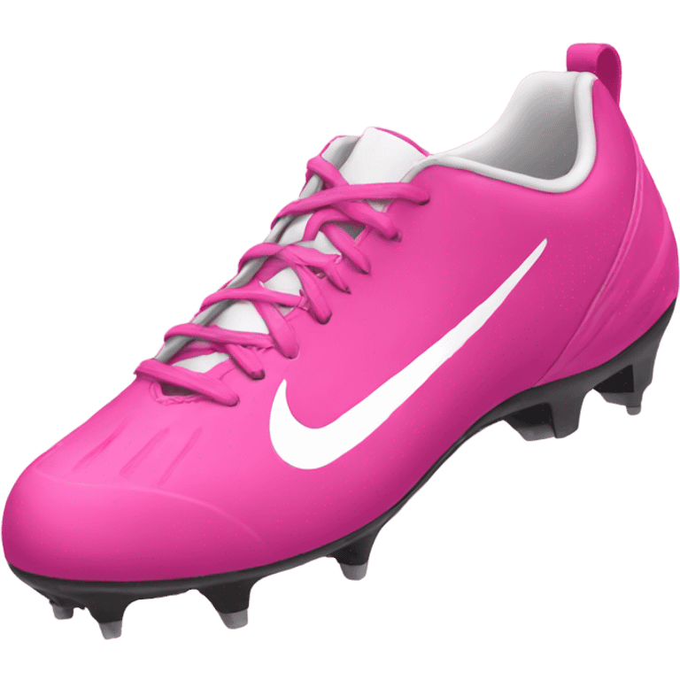 Pink cleats emoji